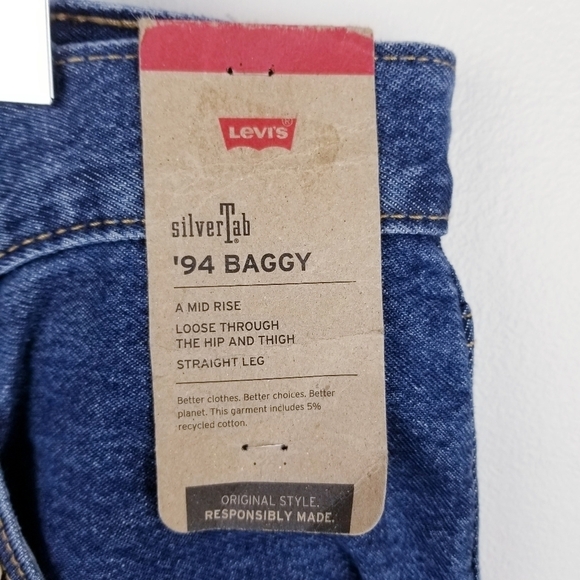 Levi's SilverTab '94 Baggy Jeans NWT Men's 31x31 - Picture 3 of 12